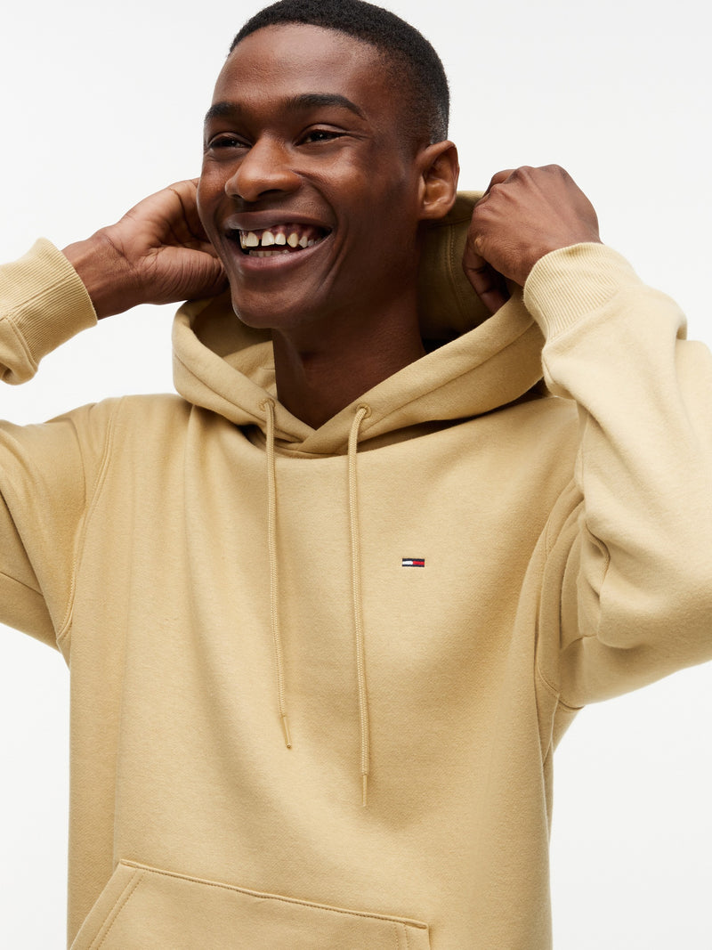 Regular Fit Brushed Fleece Hooded Sweatshirt