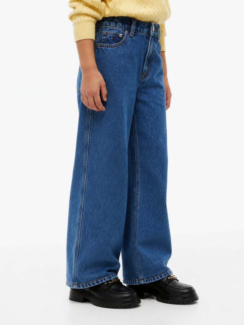 Kids Wide Jeans