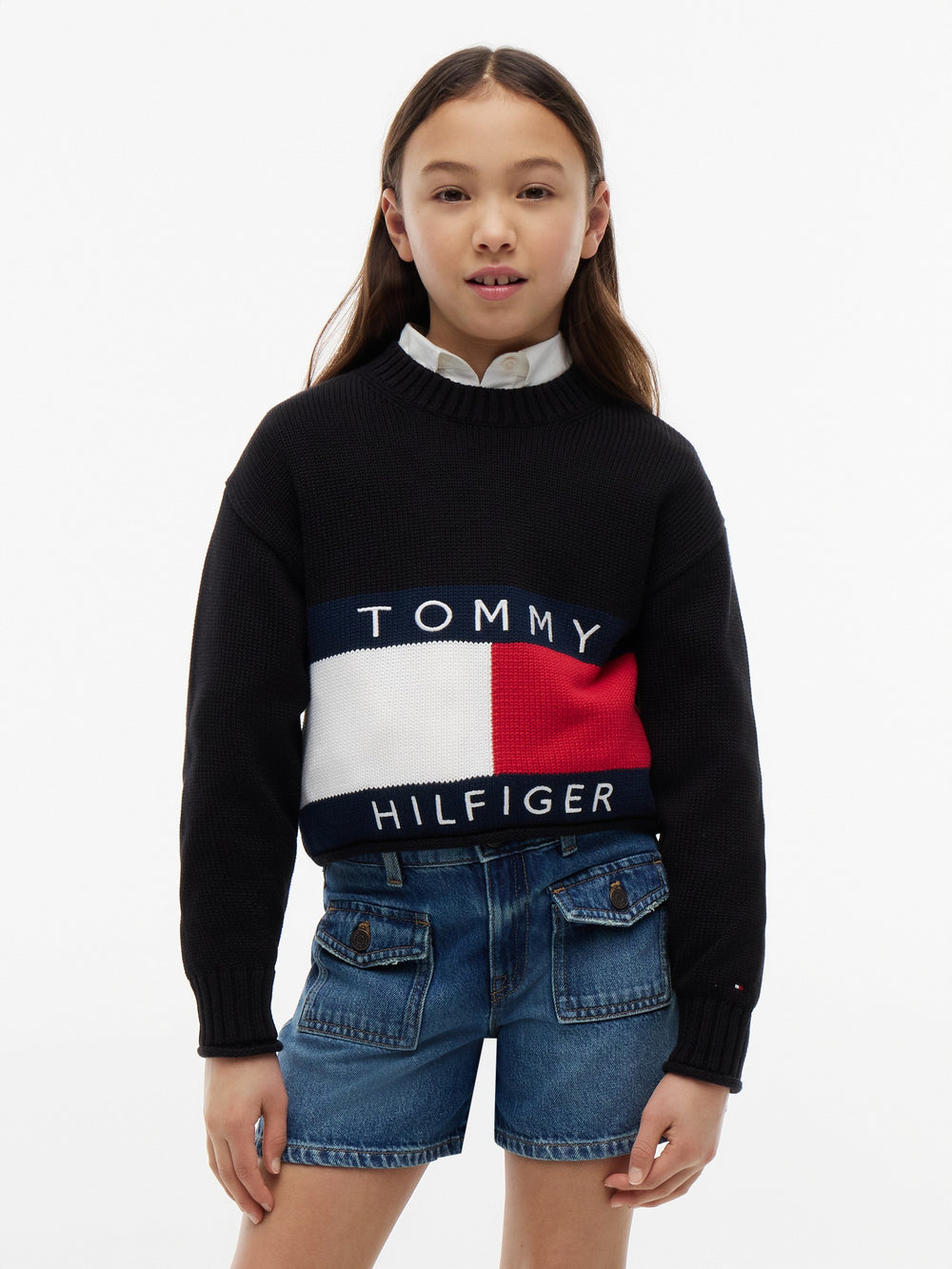 Kids Flag Logo Sweater