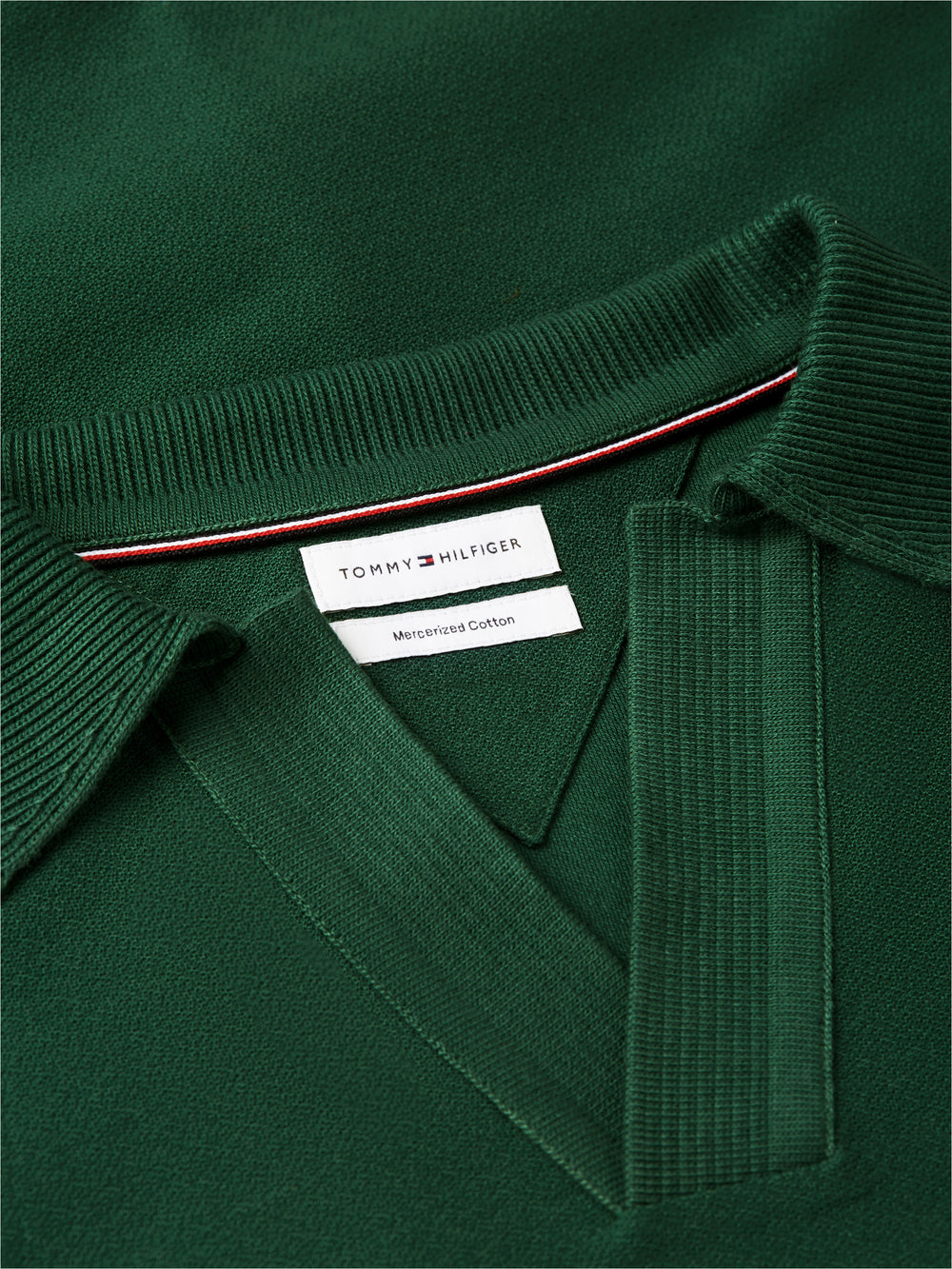 Johnny Collar Crepe Polo
