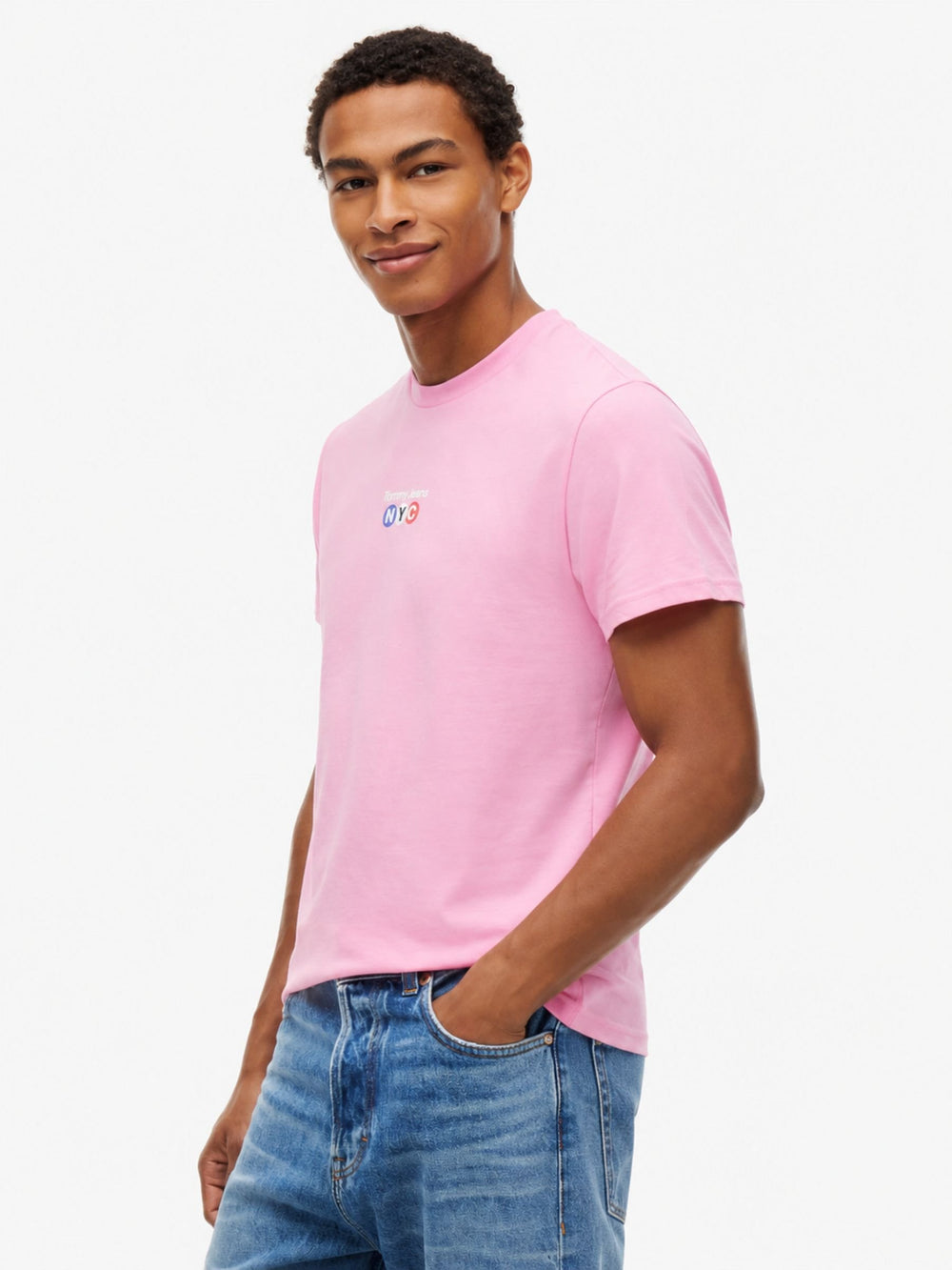 Slim Fit Nyc Logo T-Shirt