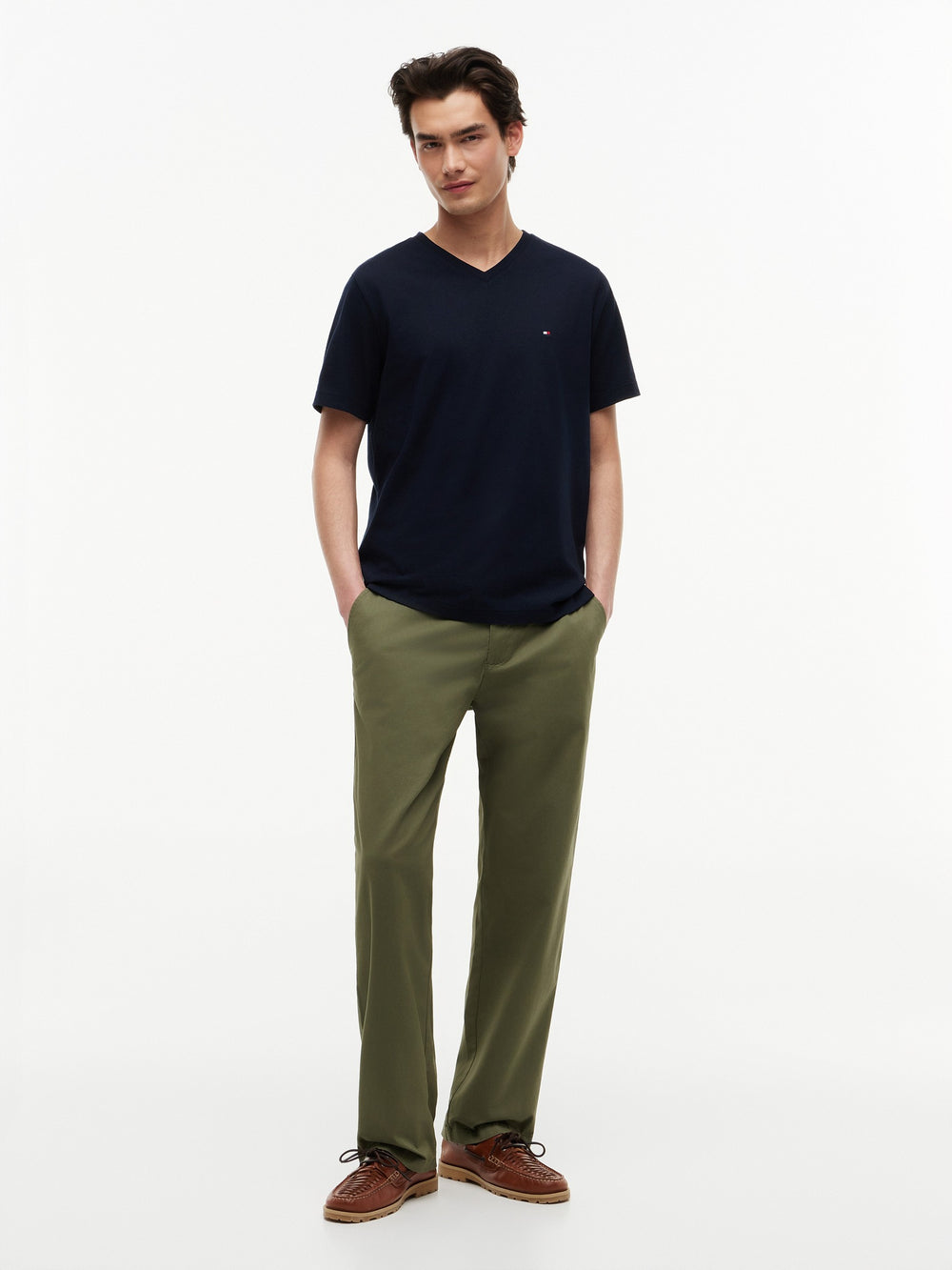 Regular Fit V Neck T-Shirt