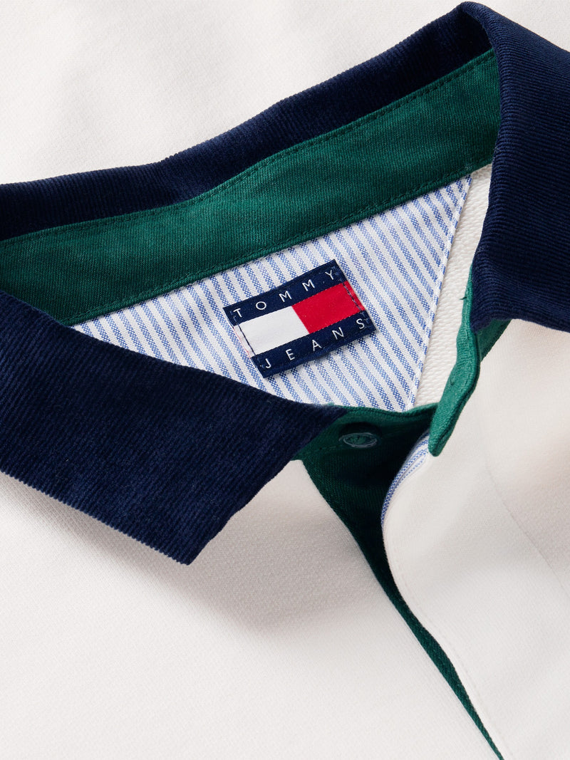 Relaxed Fit Rugby Polo
