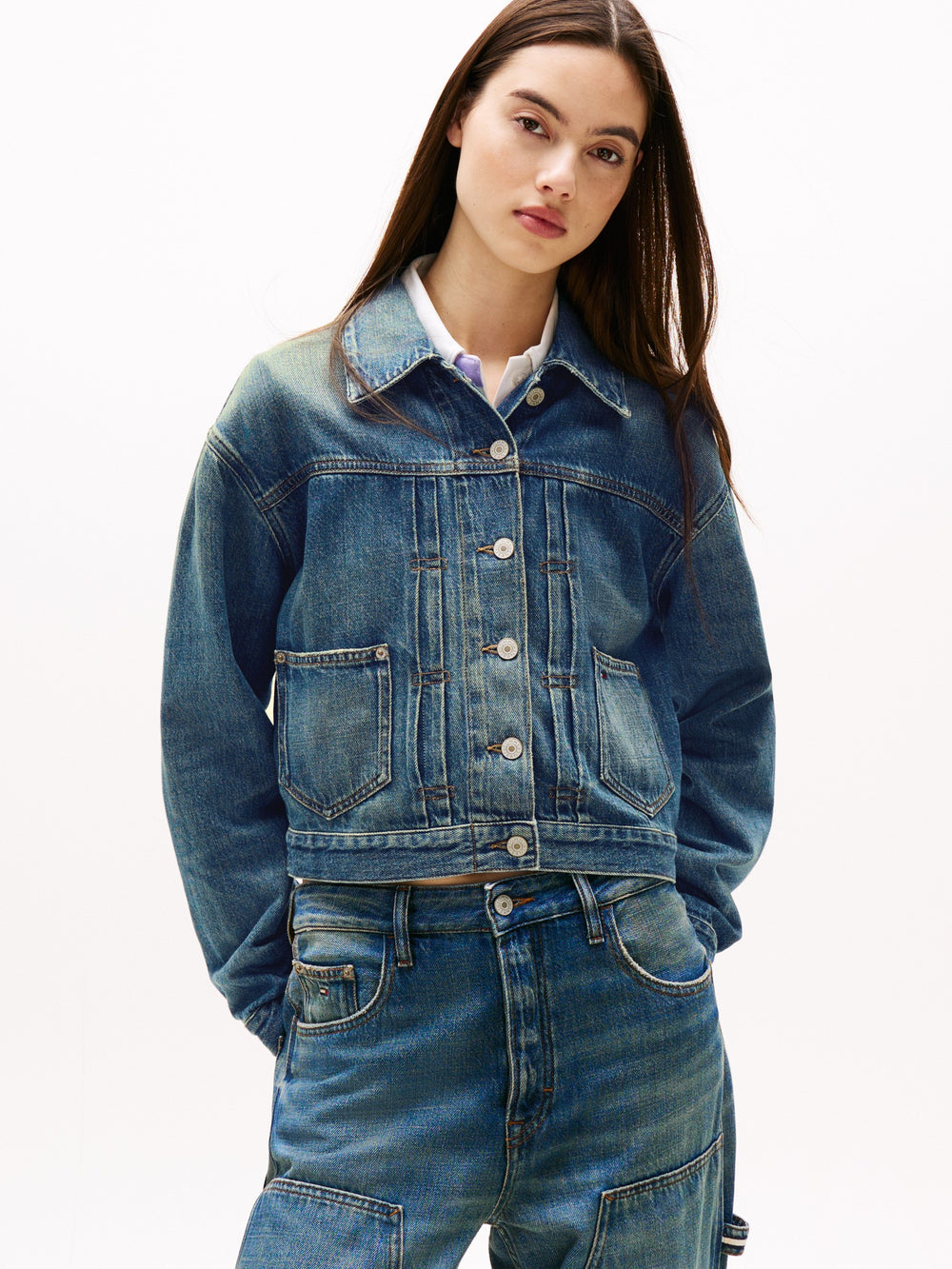 Relaxed Fit Denim Jacket