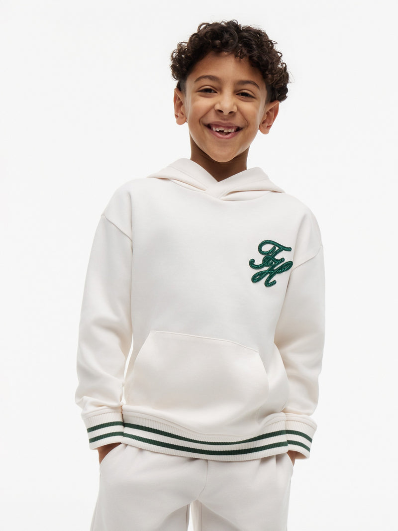 Kids Relaxed Interlock Hoodie