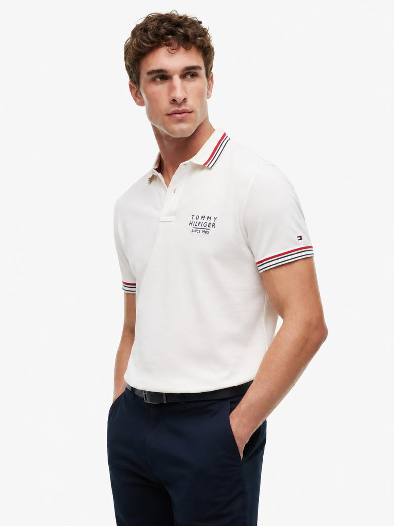 Regular Fit Pique Polo With Tipping