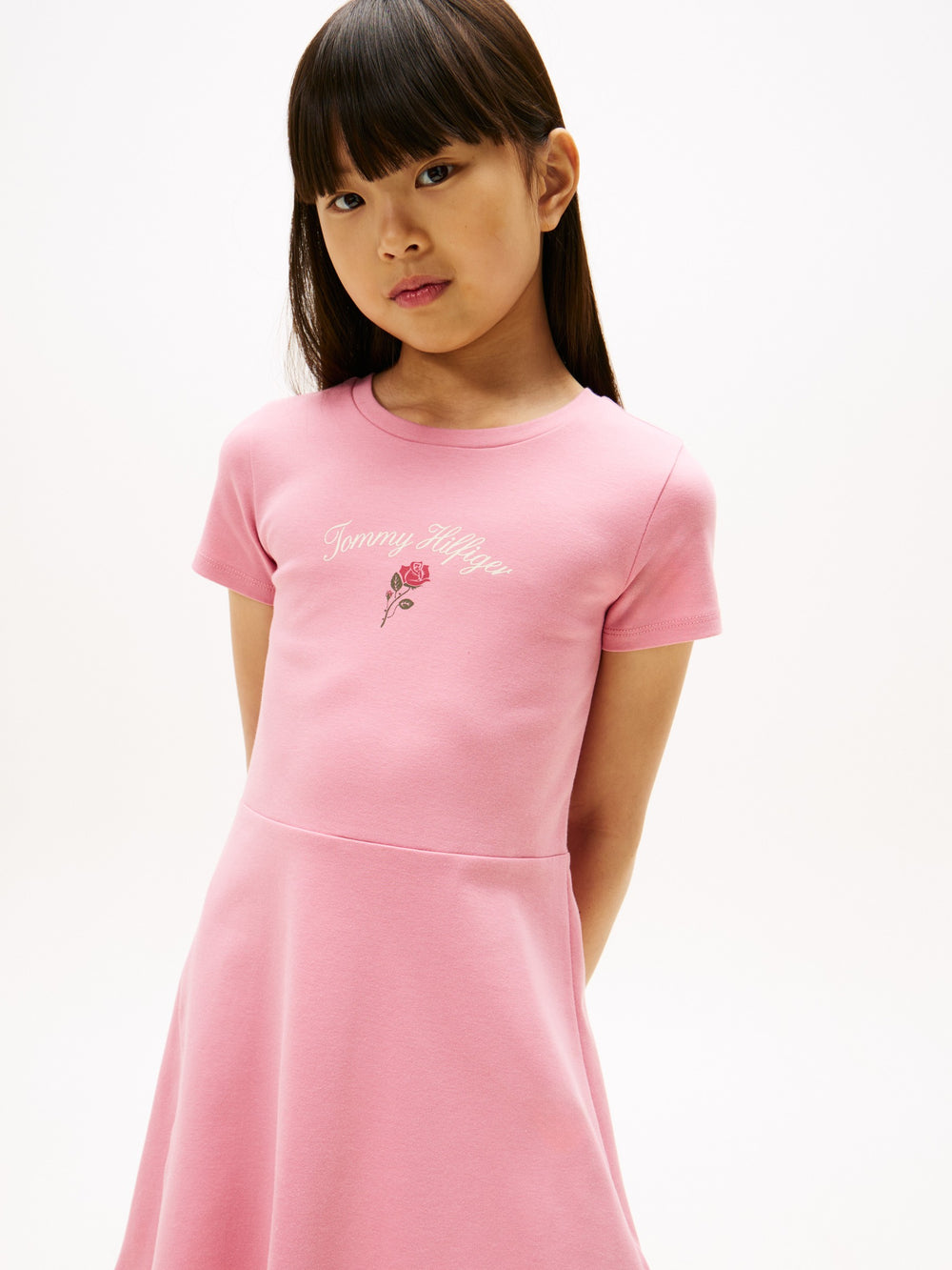 Kids Interlock Skater Dress