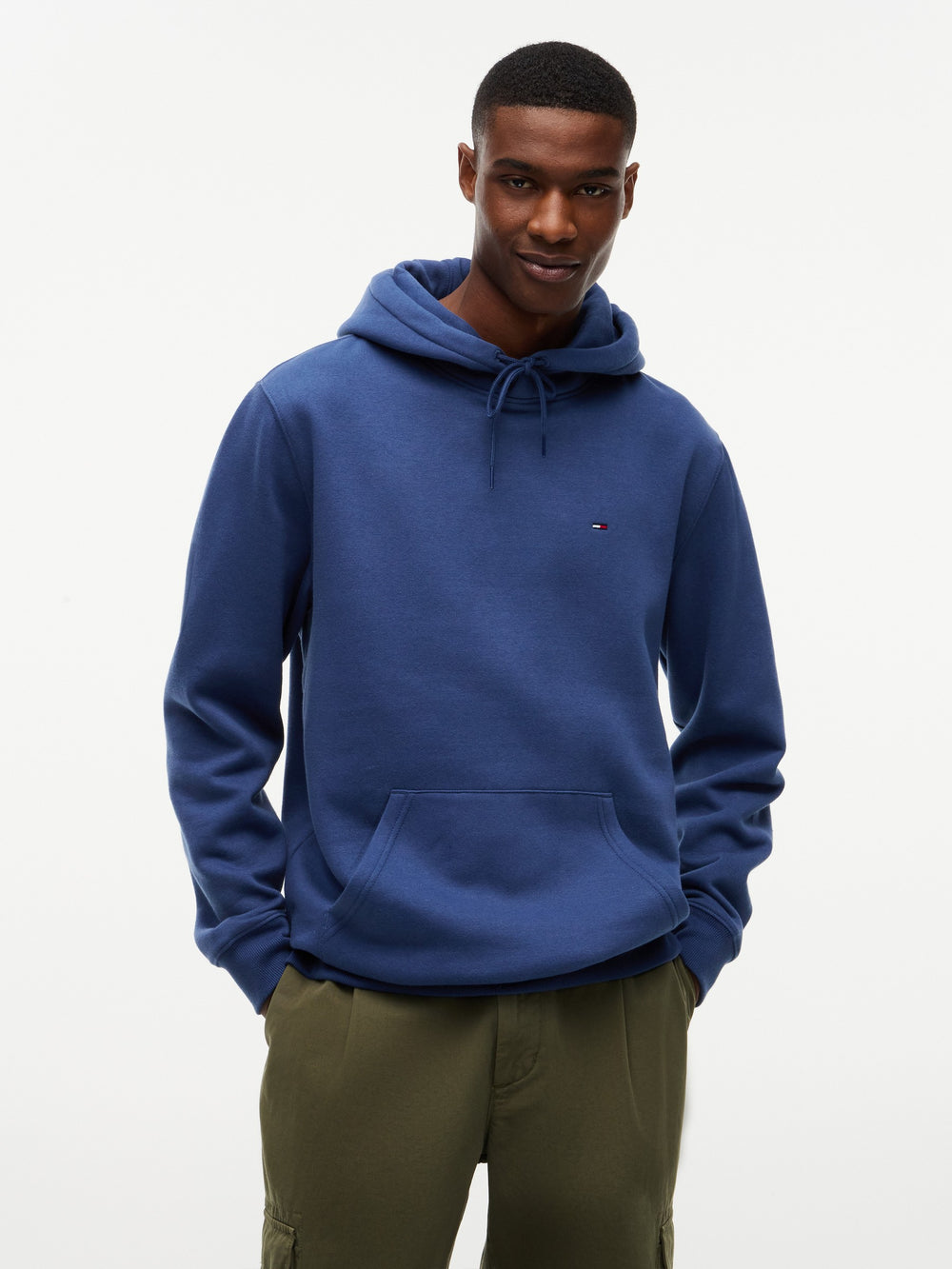 Regular Fit Brushed Fleece Hooded Sweatshirt