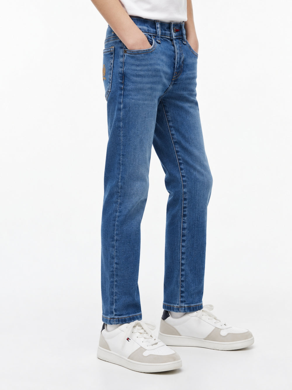 Boys Straight Stretch Jeans