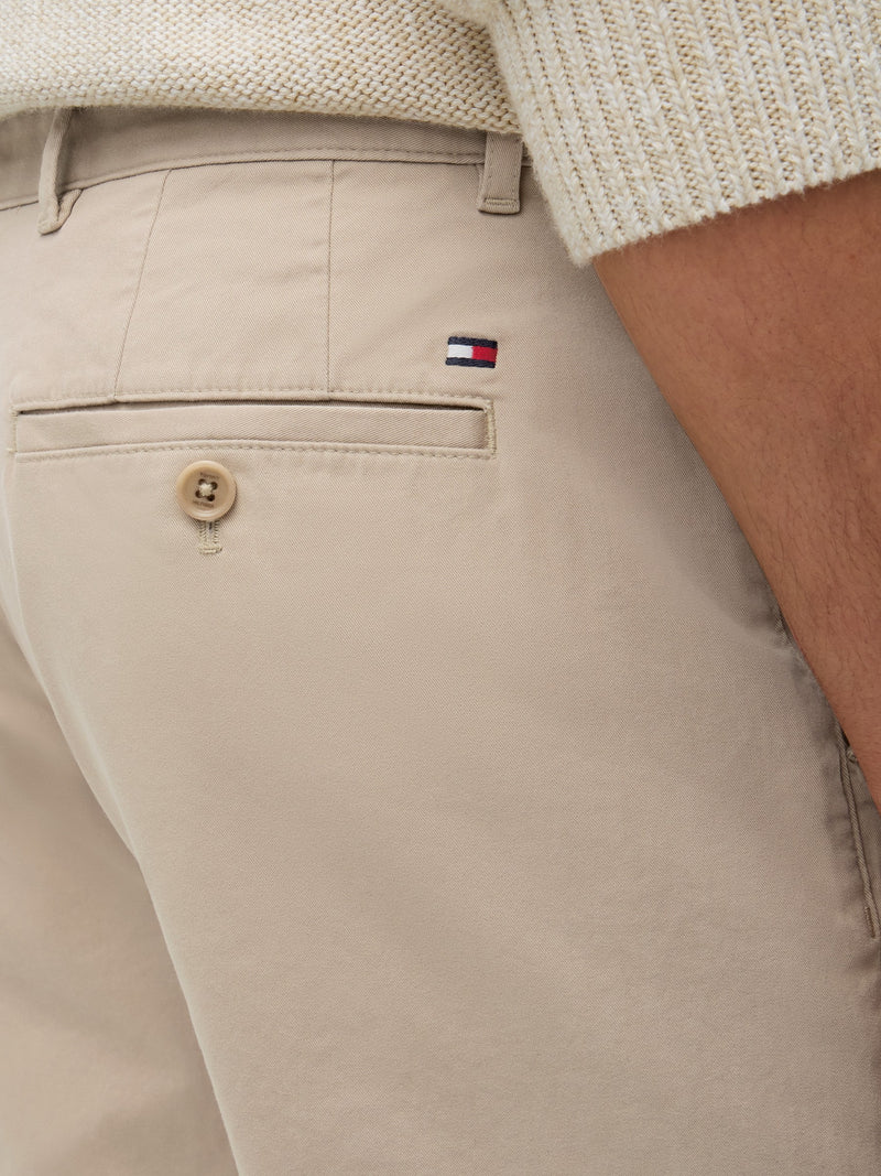 Denton Slim Straight Fit Solid Trouser