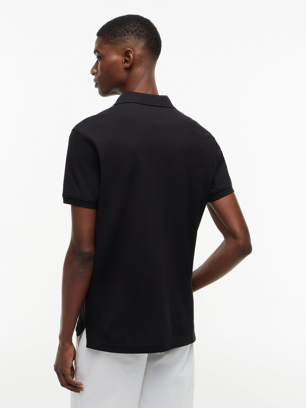 Regular Fit Solid Pique Polo