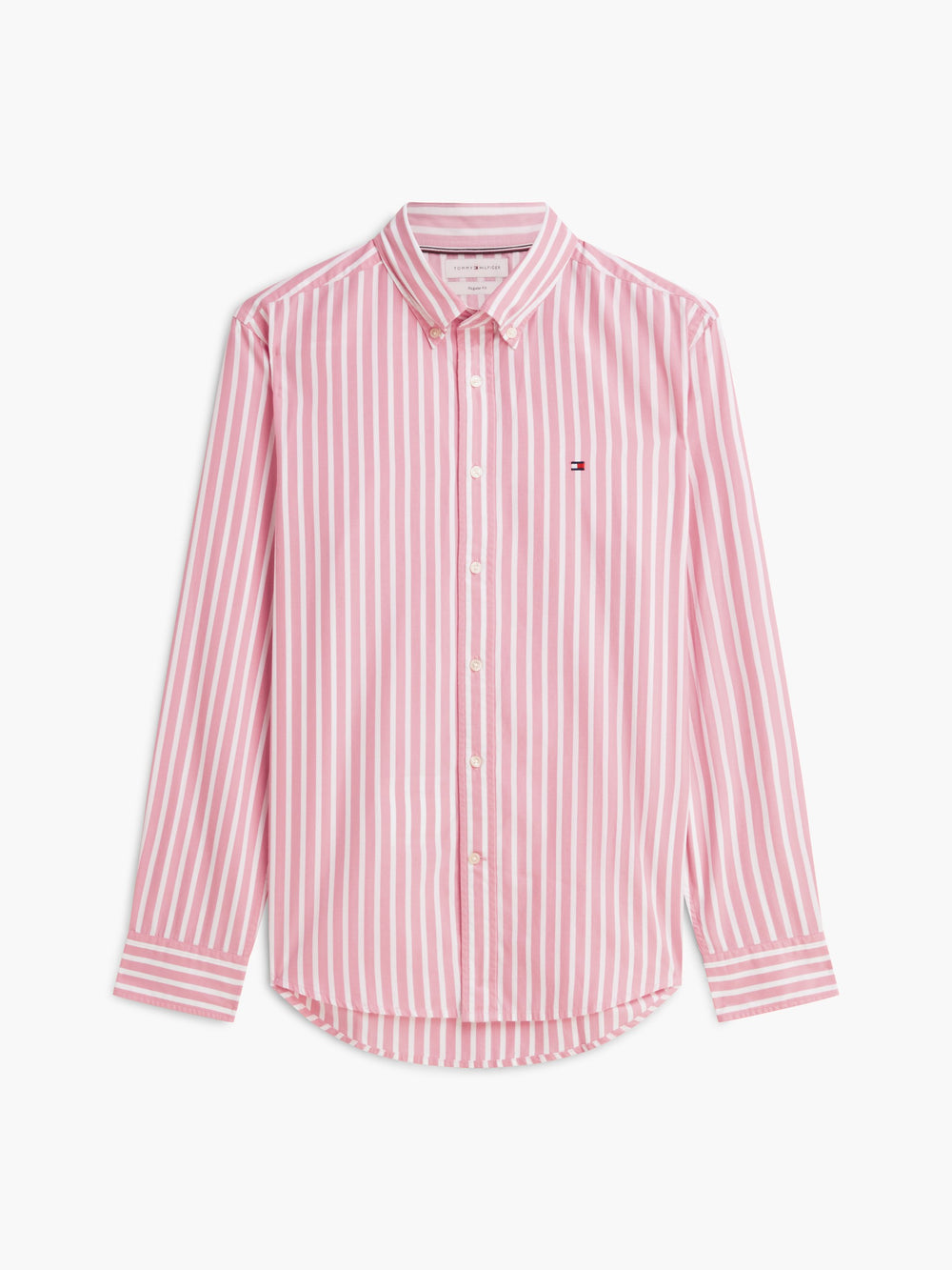 Regular Fit Stripe Poplin Shirt