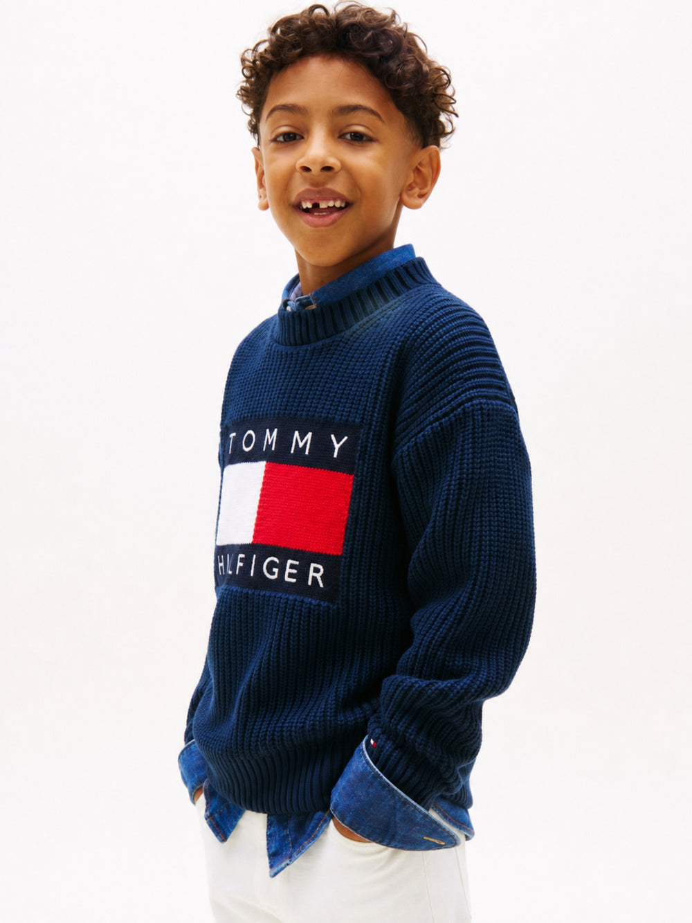 Kids Flag Logo Sweater