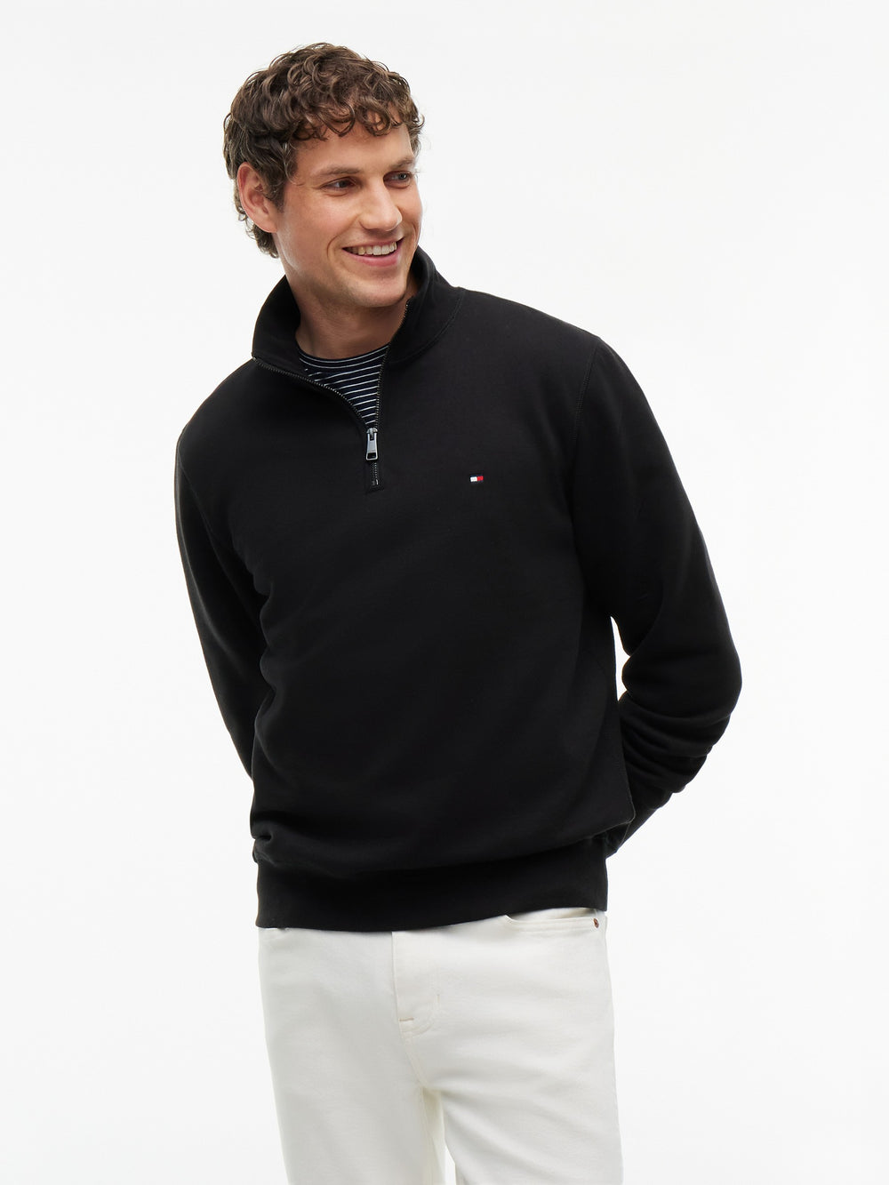 1/4 Zip Fleece Sweatshirt
