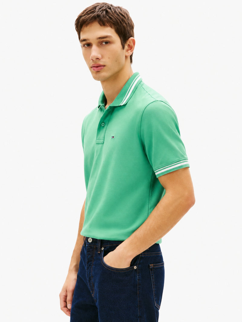 Regular Fit Tipped Polo
