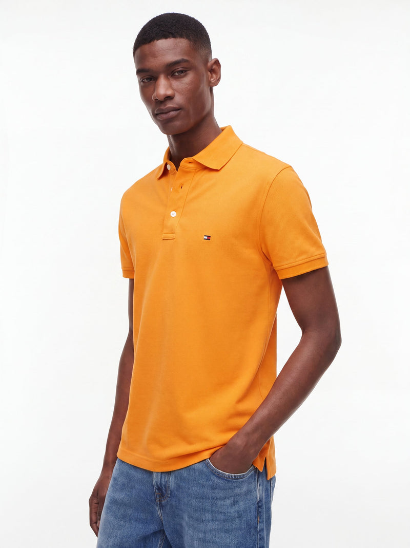 Slim Fit Solid Pique Polo