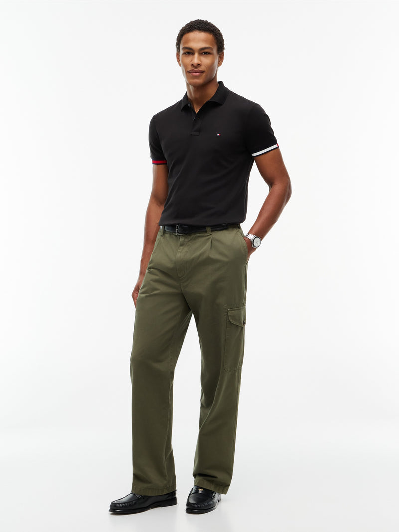 Slim Fit Interlock Polo