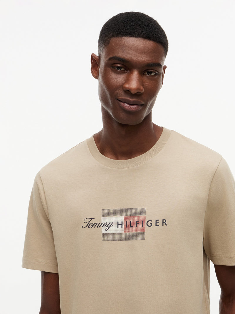 Regular Fit Graphic Logo Tshirt