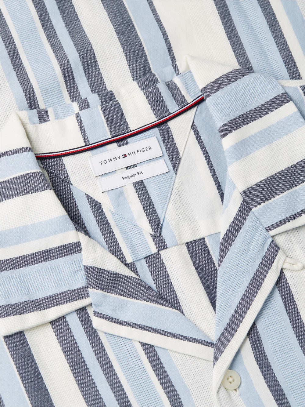 Regular Fit Stripe Dobby Shirt