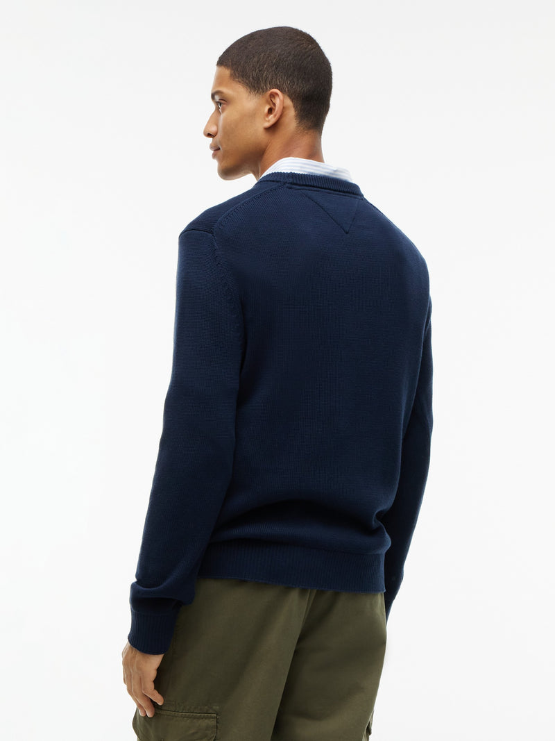 Slim Fit Essential Loose Knit Pullover