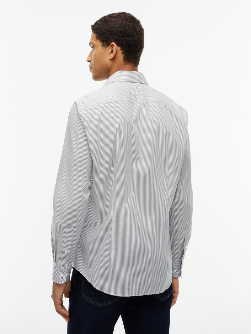 Slim Fit Stripe Shirt