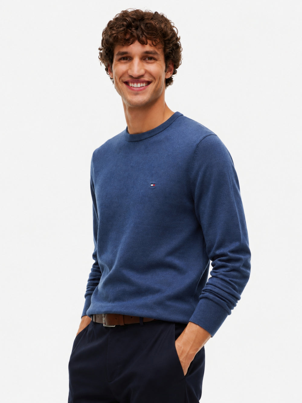 Crew Neck Basic Sweater