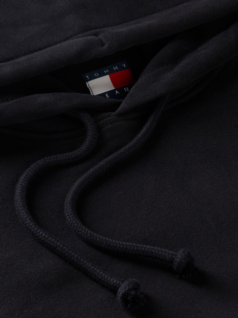 Regular Fit Suede Terry Hooded Sweatshirt