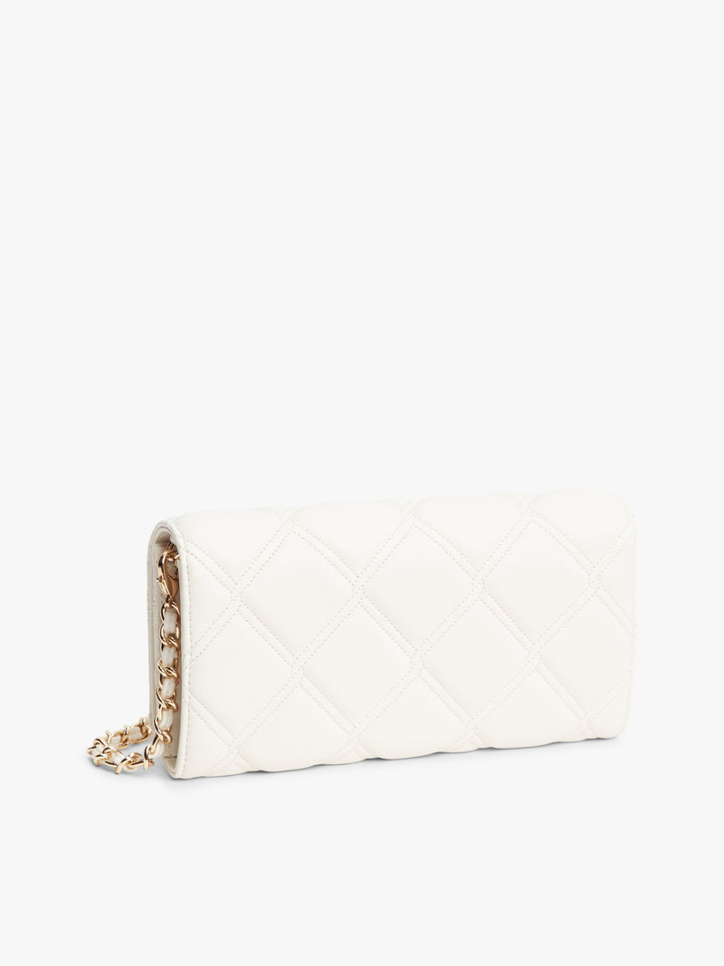 Embossed Pu Wallet On Sling Wallet