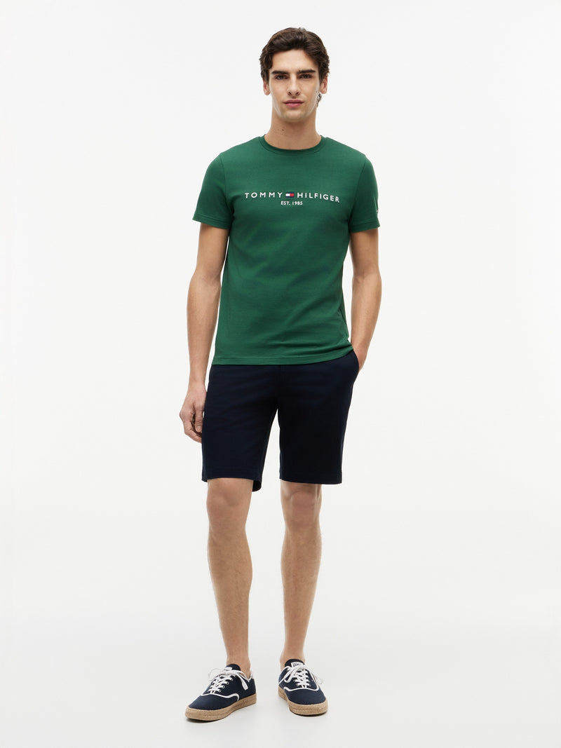 Slim Fit Chest Logo Jersey Tshirt