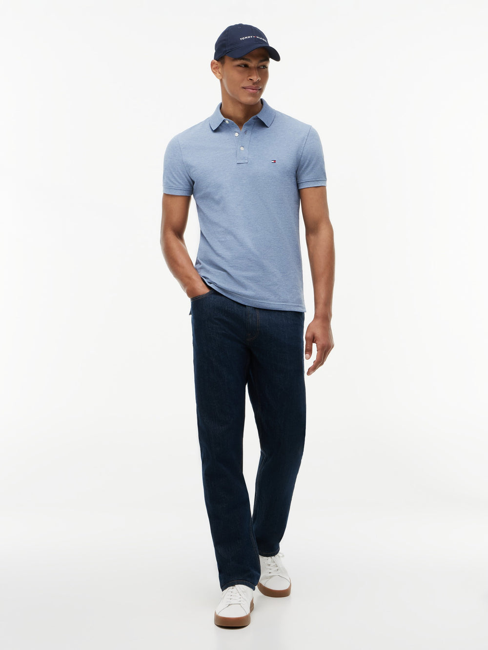 Slim Fit Solid Pique Polo