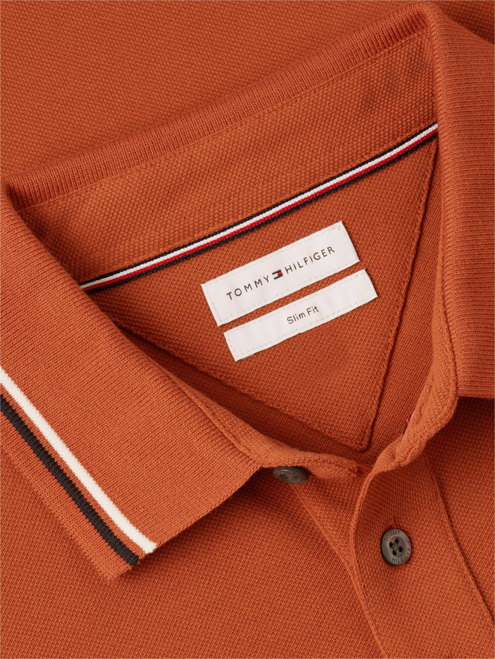 Slim Fit Collar Tipped Polo