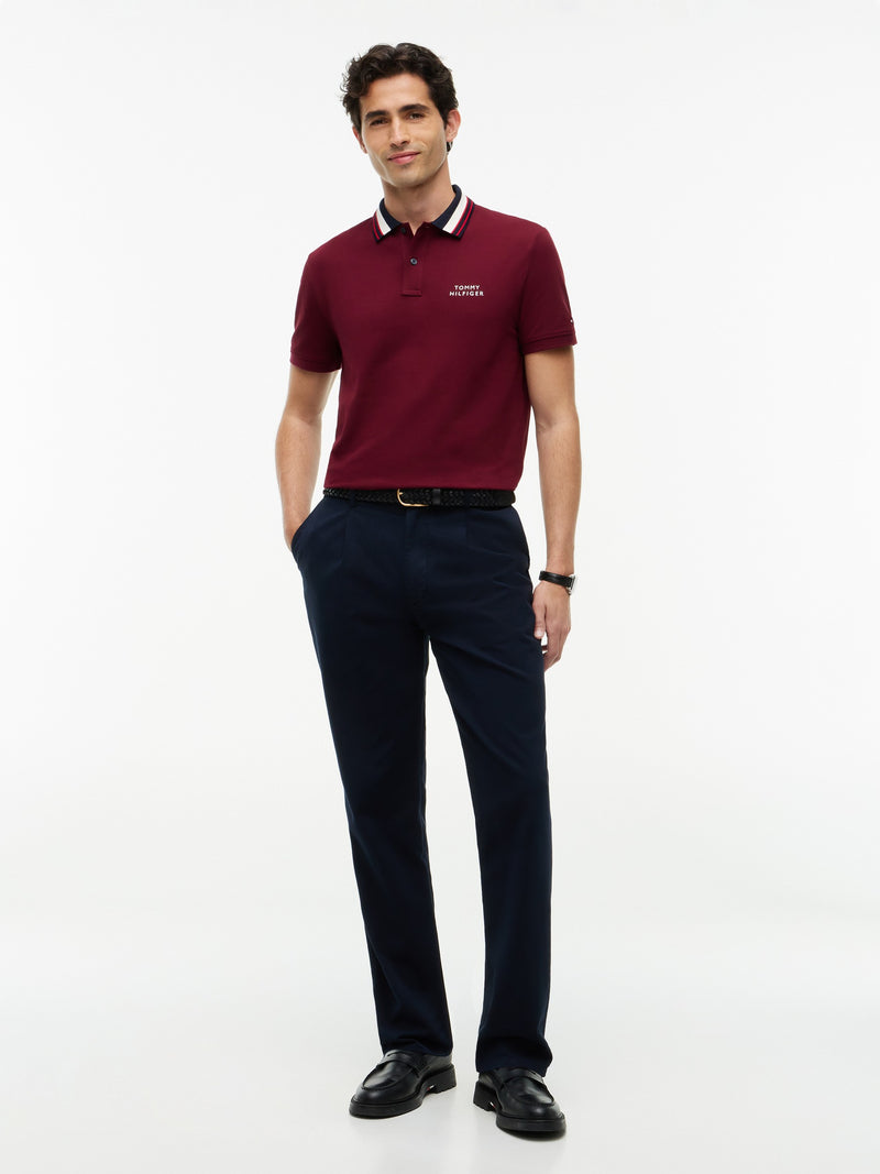 Regular Fit Collar Detailing Pique Polo