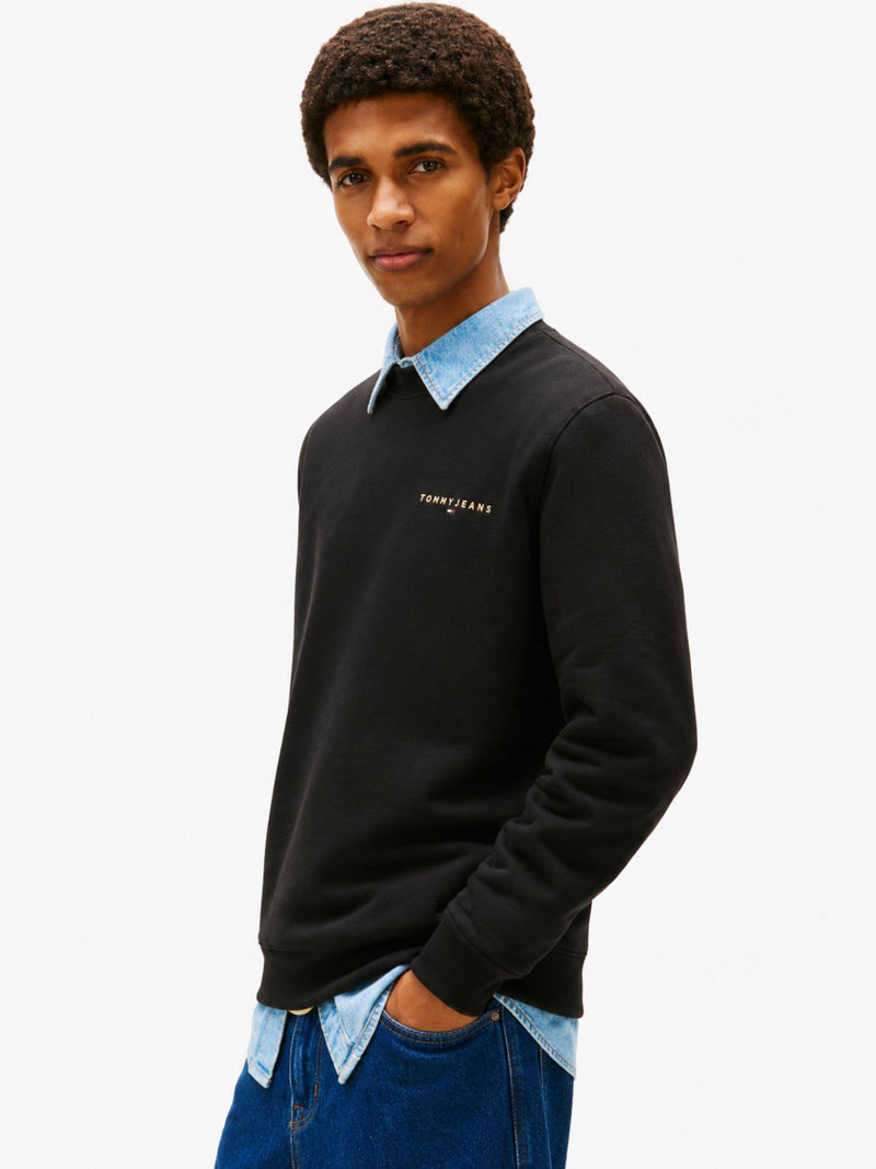 Regular Fit Fleece Crew Neck Sweatshirt
