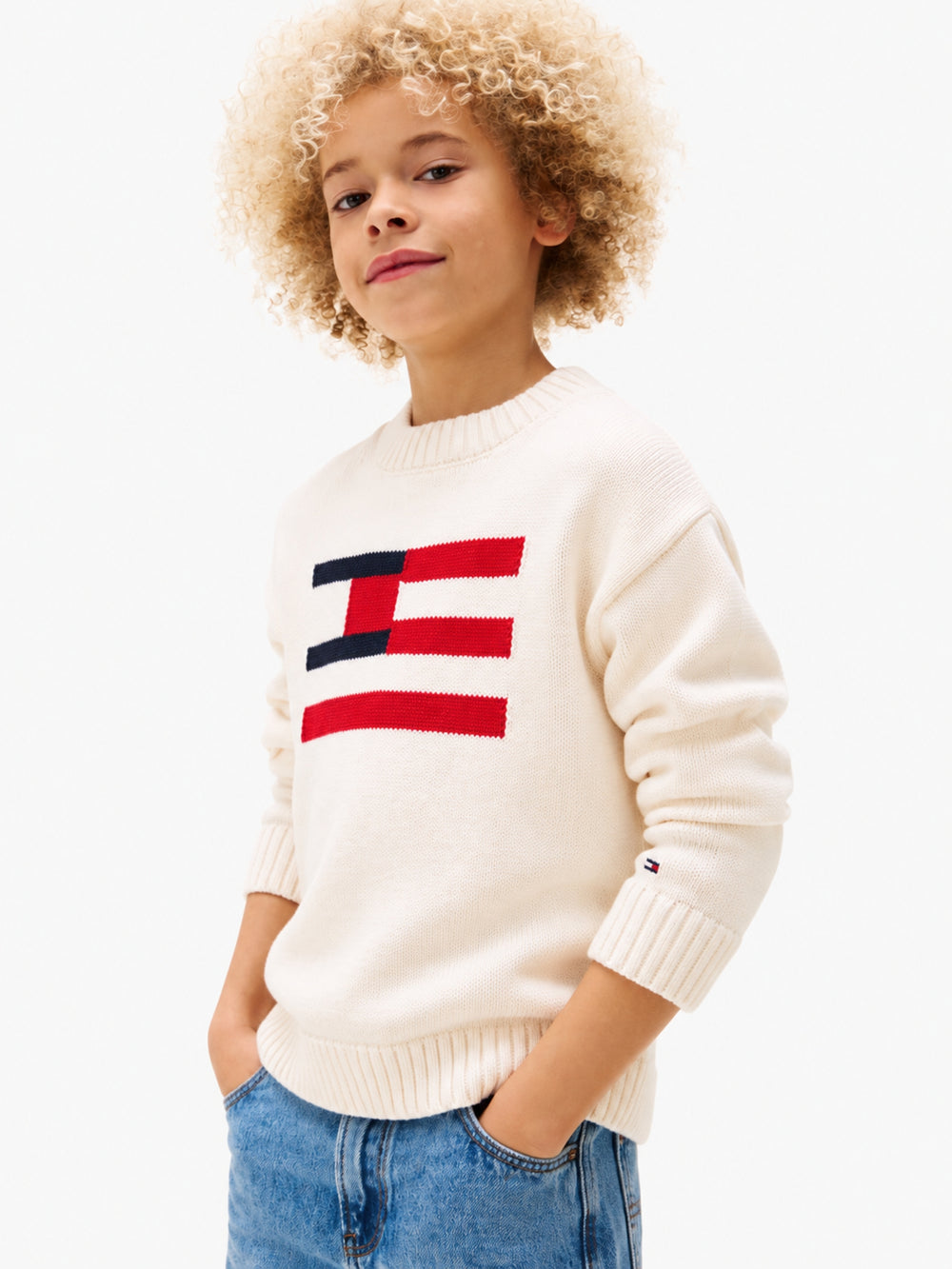 Kids Flag Logo Sweater
