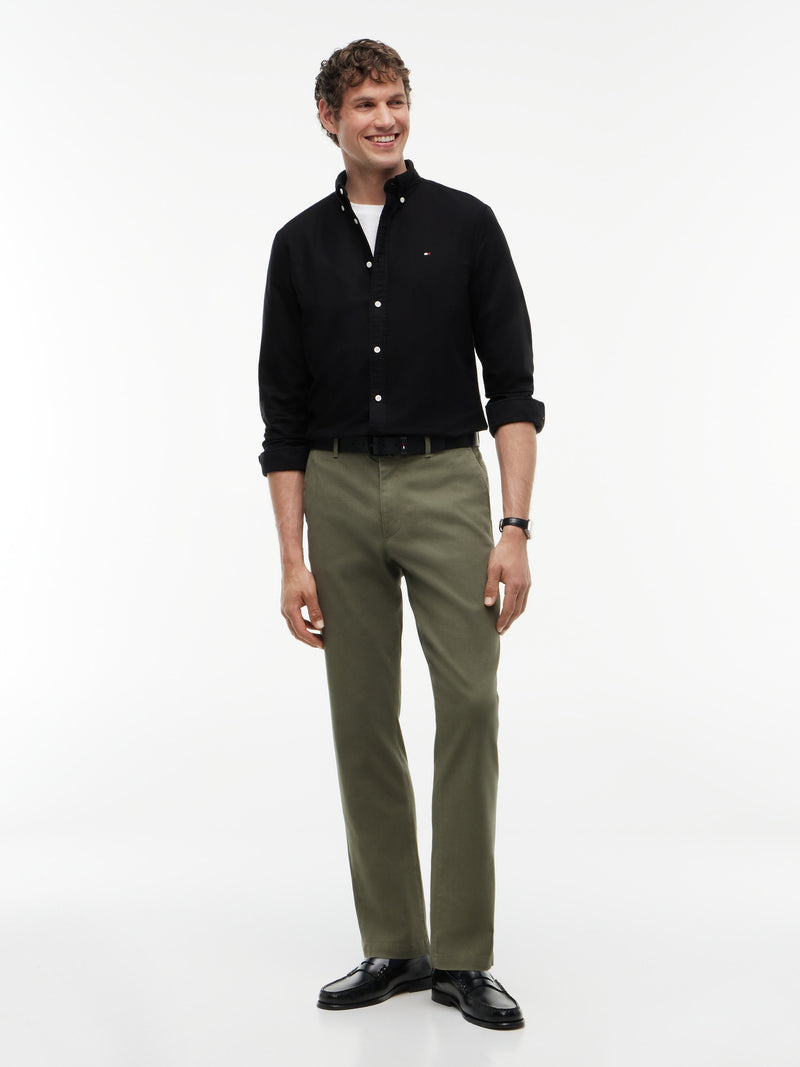 Regular Fit Solid Oxford Shirt
