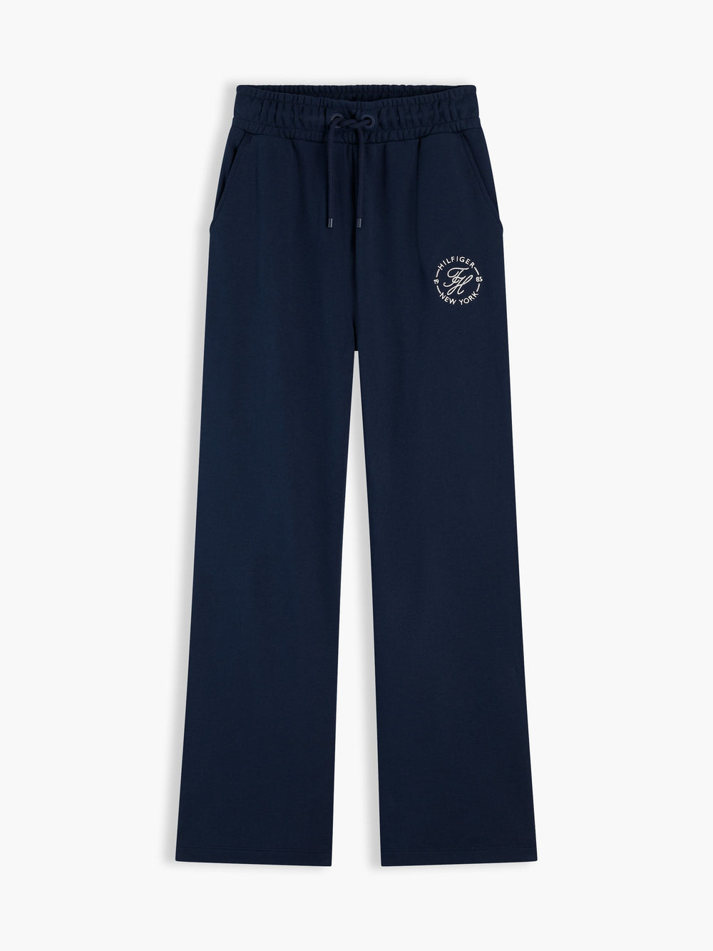 Solid Straight Fit Track Pant