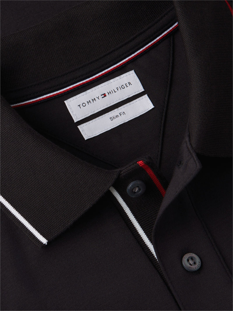 Slim Fit Interlock Polo