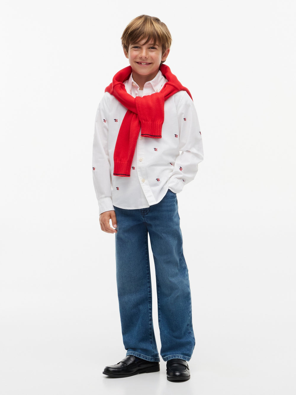 Kids Oxford Stretch Shirt
