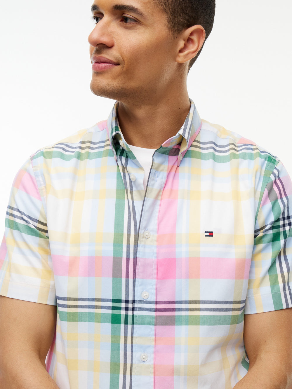Regular Fit Check Poplin Shirt