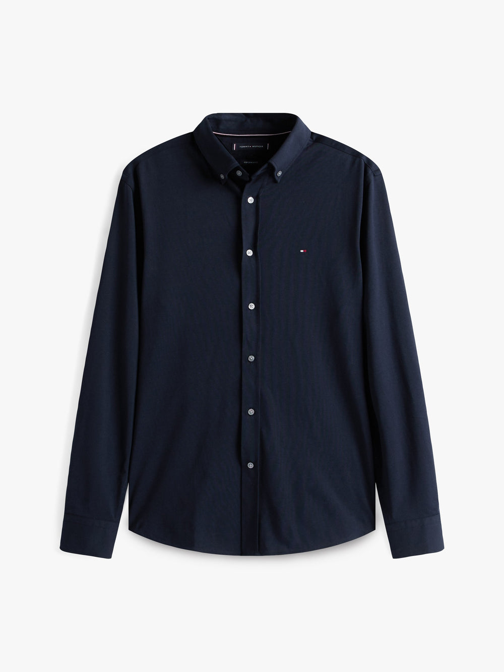 Slim Fit Solid Knit Shirt