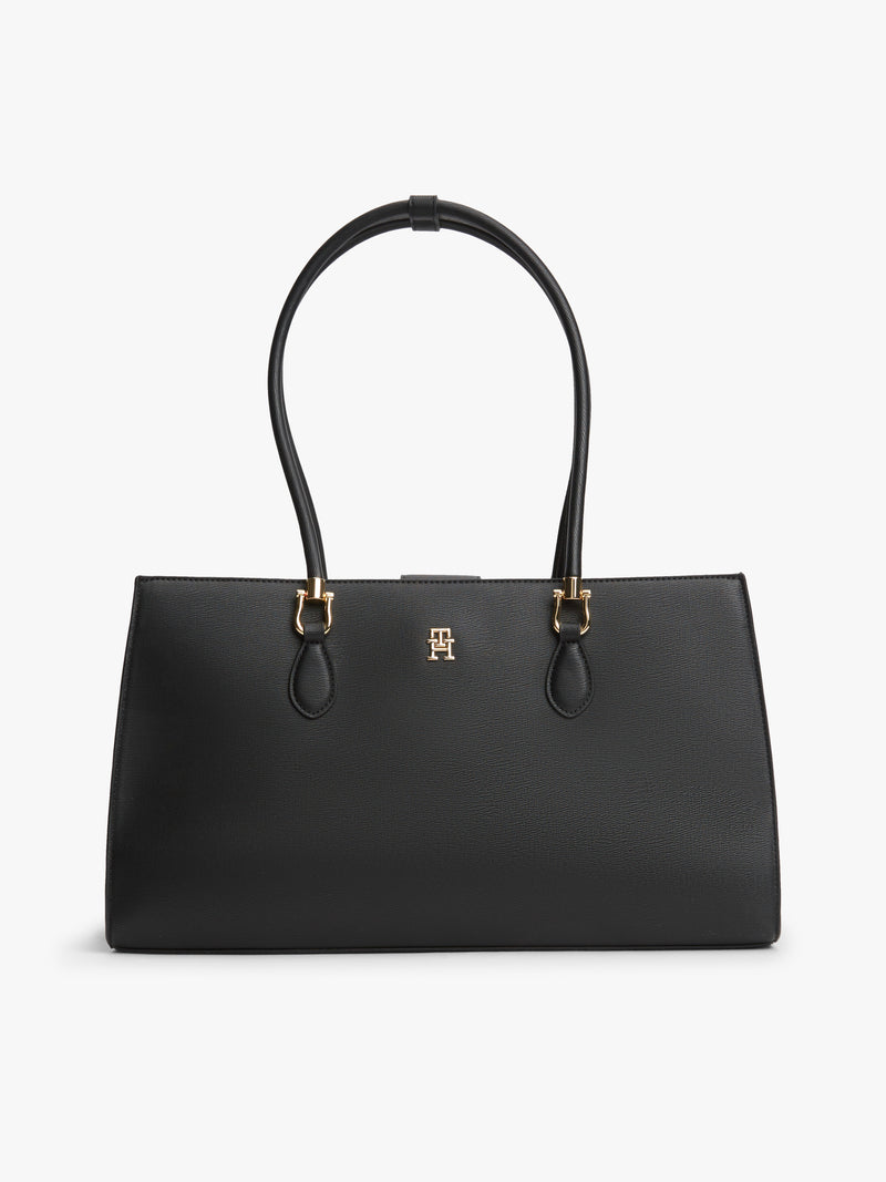 Solid Pu Square Bag