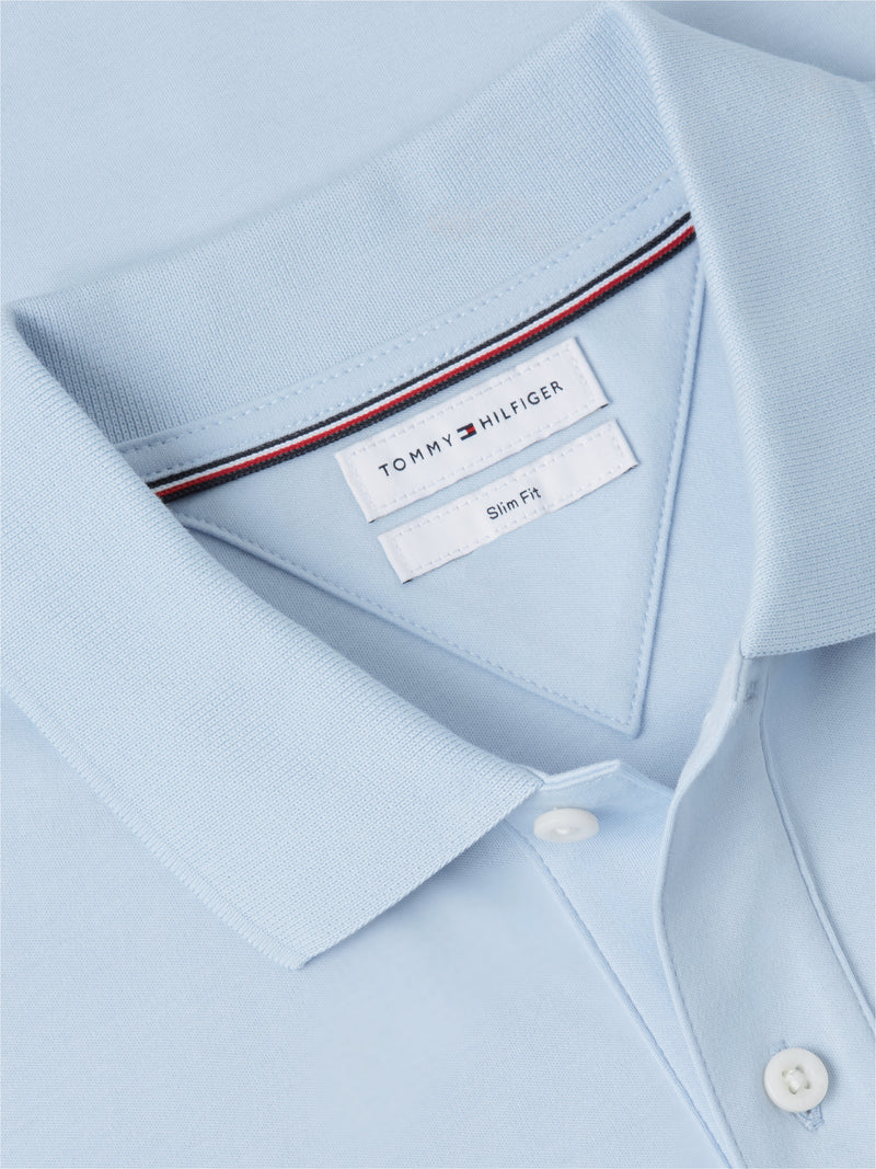 Slim Fit Interlock Polo
