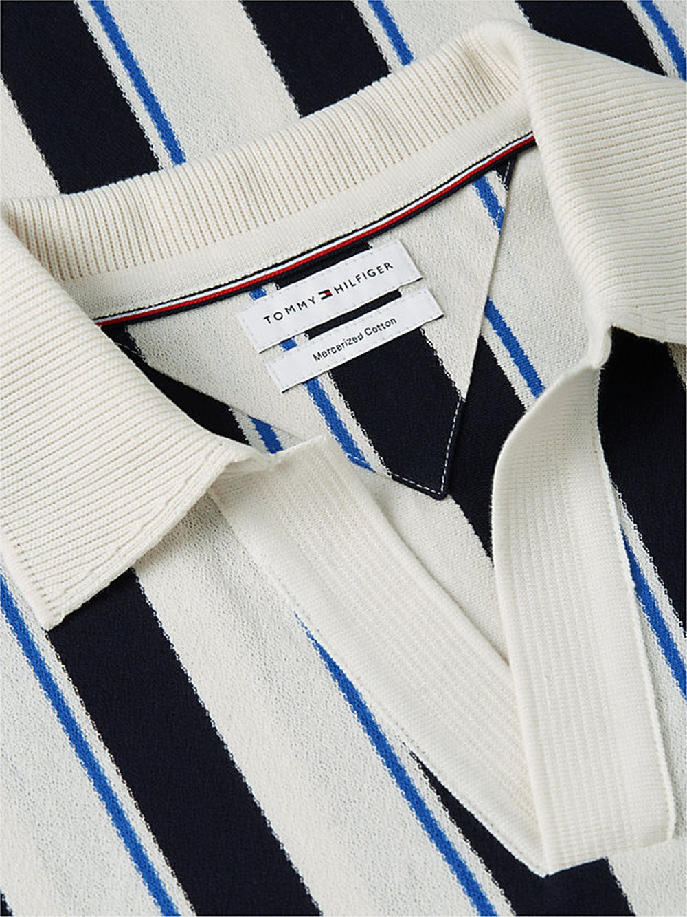 Johnny Collar Crepe Polo