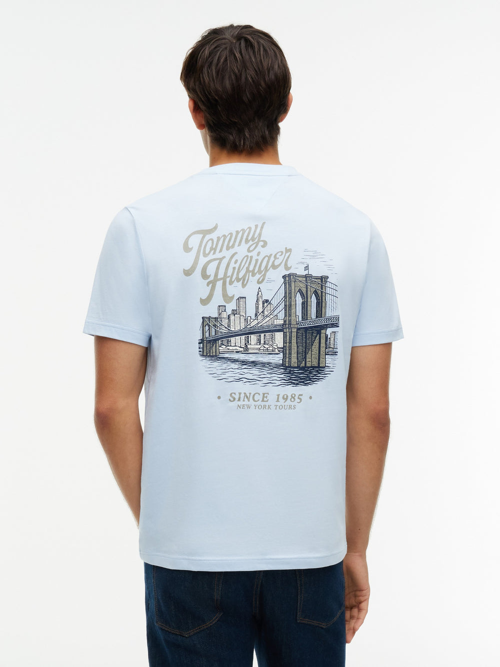 Regular Fit Back Print Tshirt
