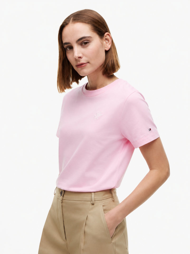 Solid Regular Fit Half Sleeve Cotton Jersey T-Shirt