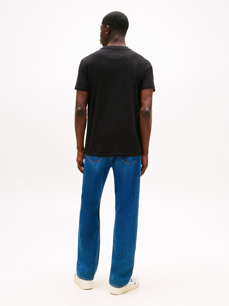 Slim Fit Linear Logo T-Shirt