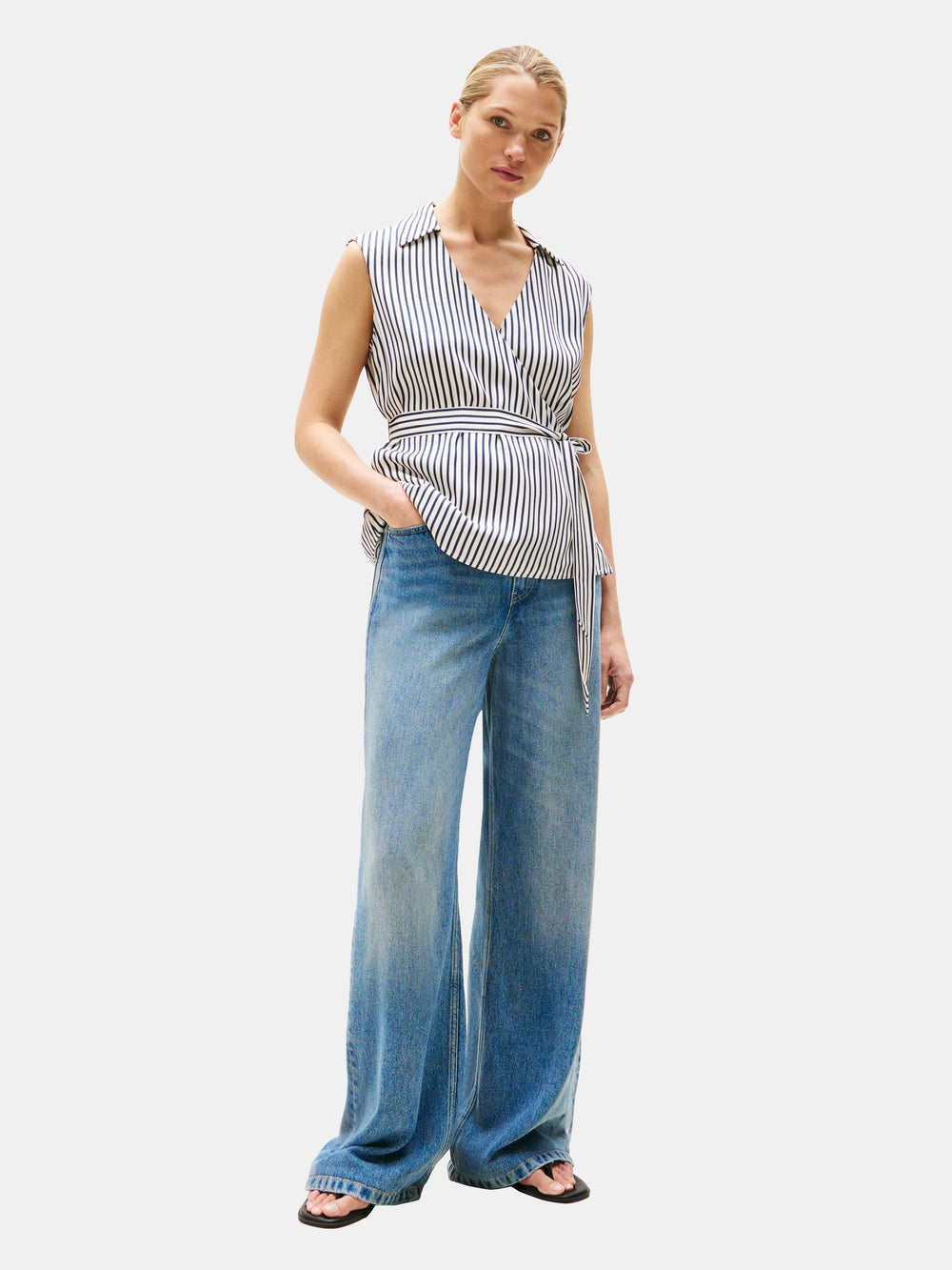 Slim Fit Stripe Top