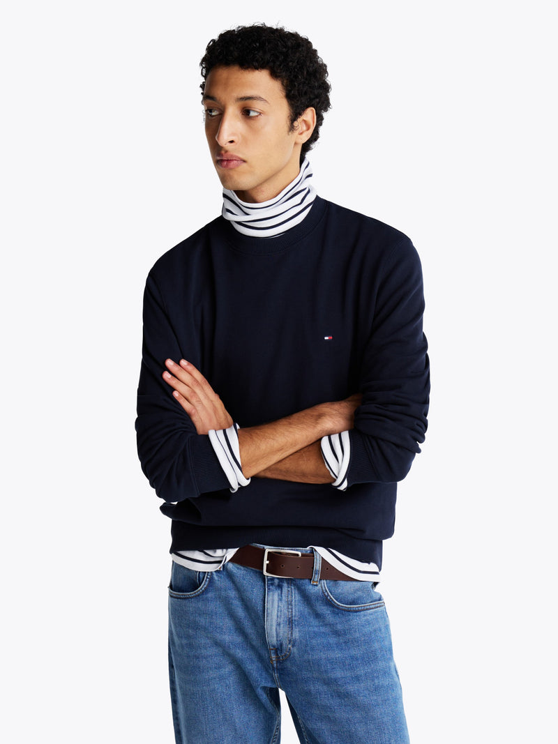 Solid Terry Pullover