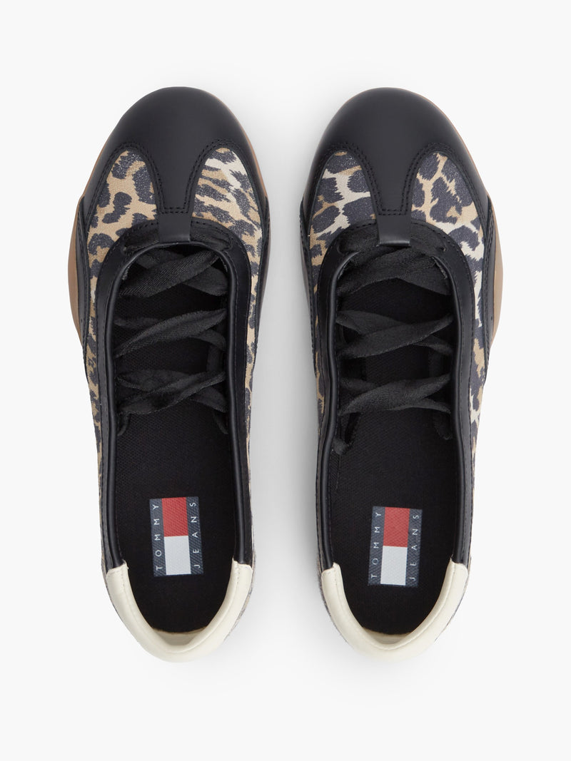 Women Cheetah Print Ballerina