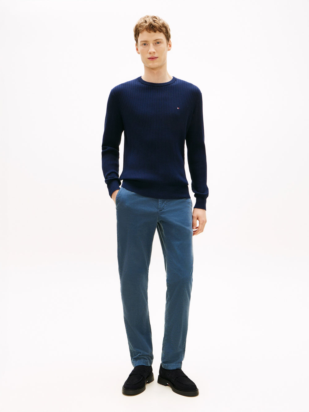 Regular Fit Cotton Cashmere Sweater